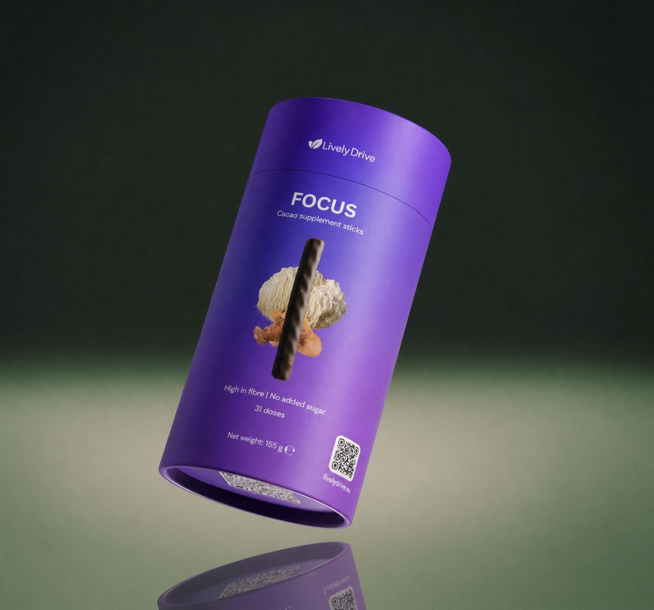 Lively Drive Focus cacao supplement sticks