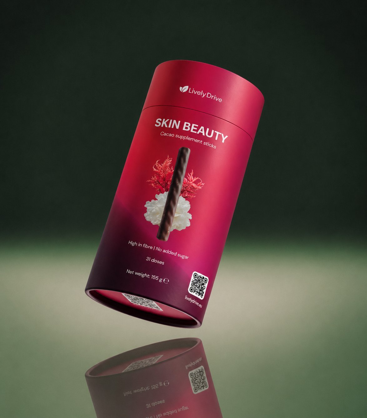 Lively Drive Skin Beauty cacao supplement sticks